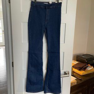 Zara High-Rise Full Length Jeans